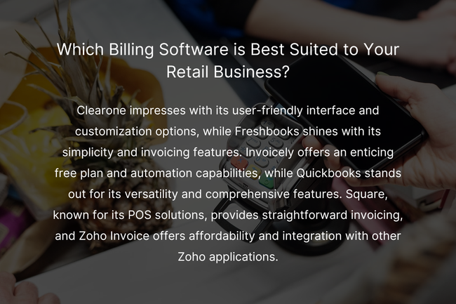 Simplify Billing in Your Retail Shop with Software