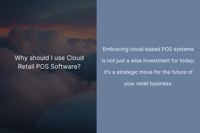 Flexibility and Efficiency with Cloud Retail POS Software